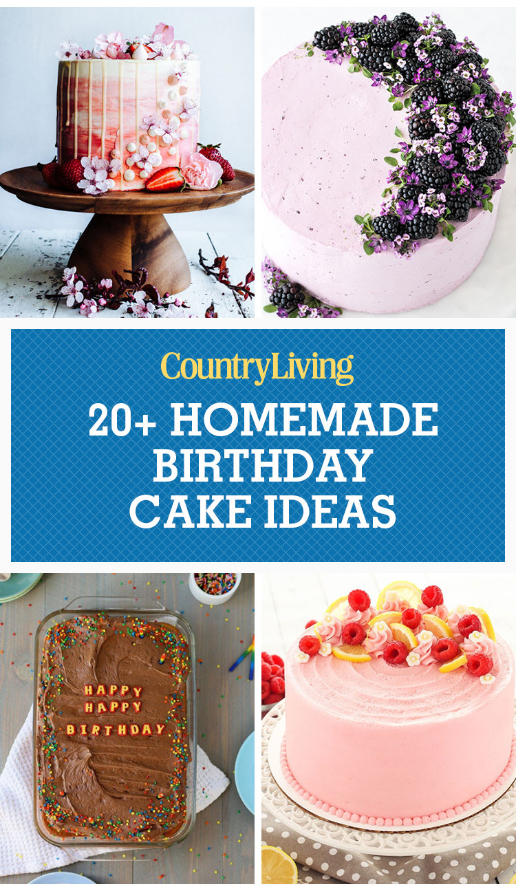 Best ideas about Homemade Birthday Cake
. Save or Pin 22 Homemade Birthday Cake Ideas Easy Recipes for Now.