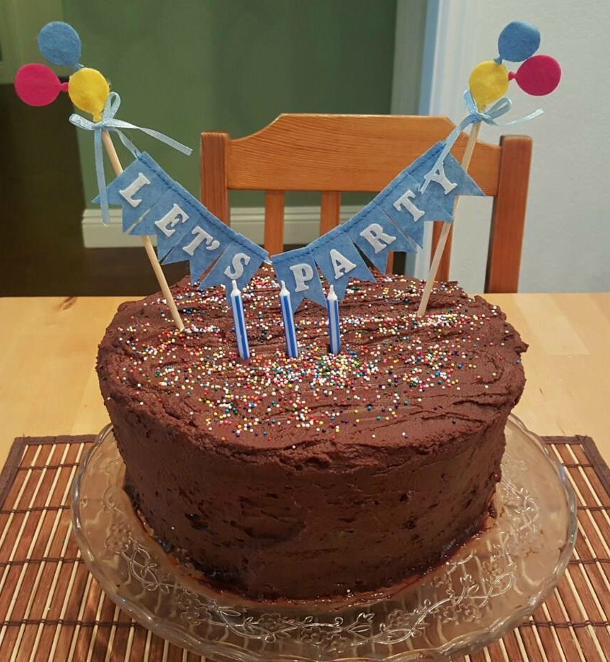 Best ideas about Homemade Birthday Cake
. Save or Pin Zola s Mom Homemade Chocolate Birthday Cake Now.