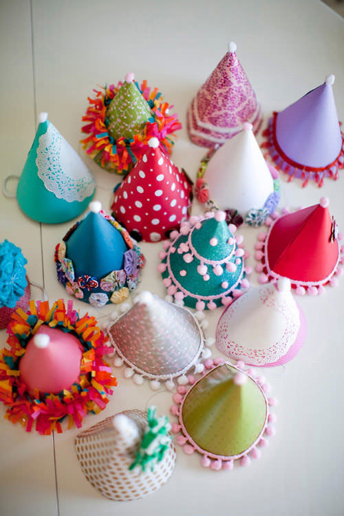 Best ideas about Homemade Birthday Decorations
. Save or Pin DIY Birthday Party Hats Now.