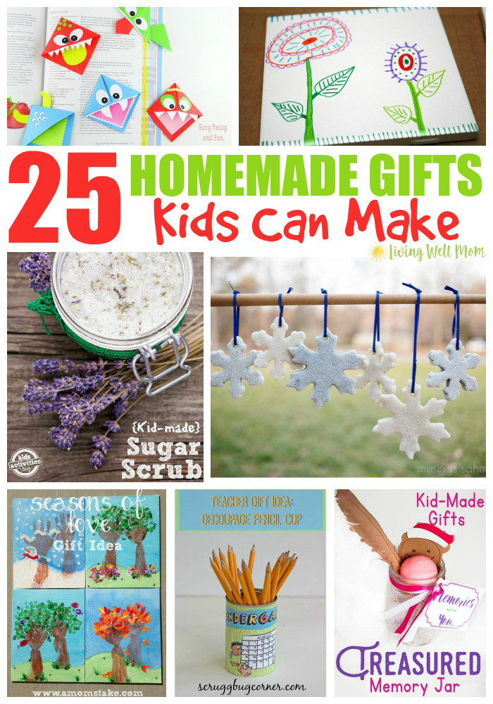 Best ideas about Homemade Birthday Gifts For Mom That Kids Can Make
. Save or Pin 25 Homemade Gifts Kids Can Make Living Well Mom Now.
