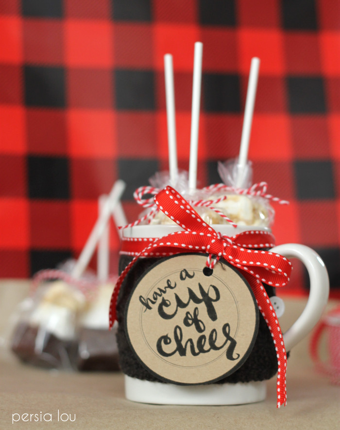 Best ideas about Homemade Cheer Gift Ideas
. Save or Pin DIY Hot Chocolate Gift Idea and Free Printable Yellow Now.