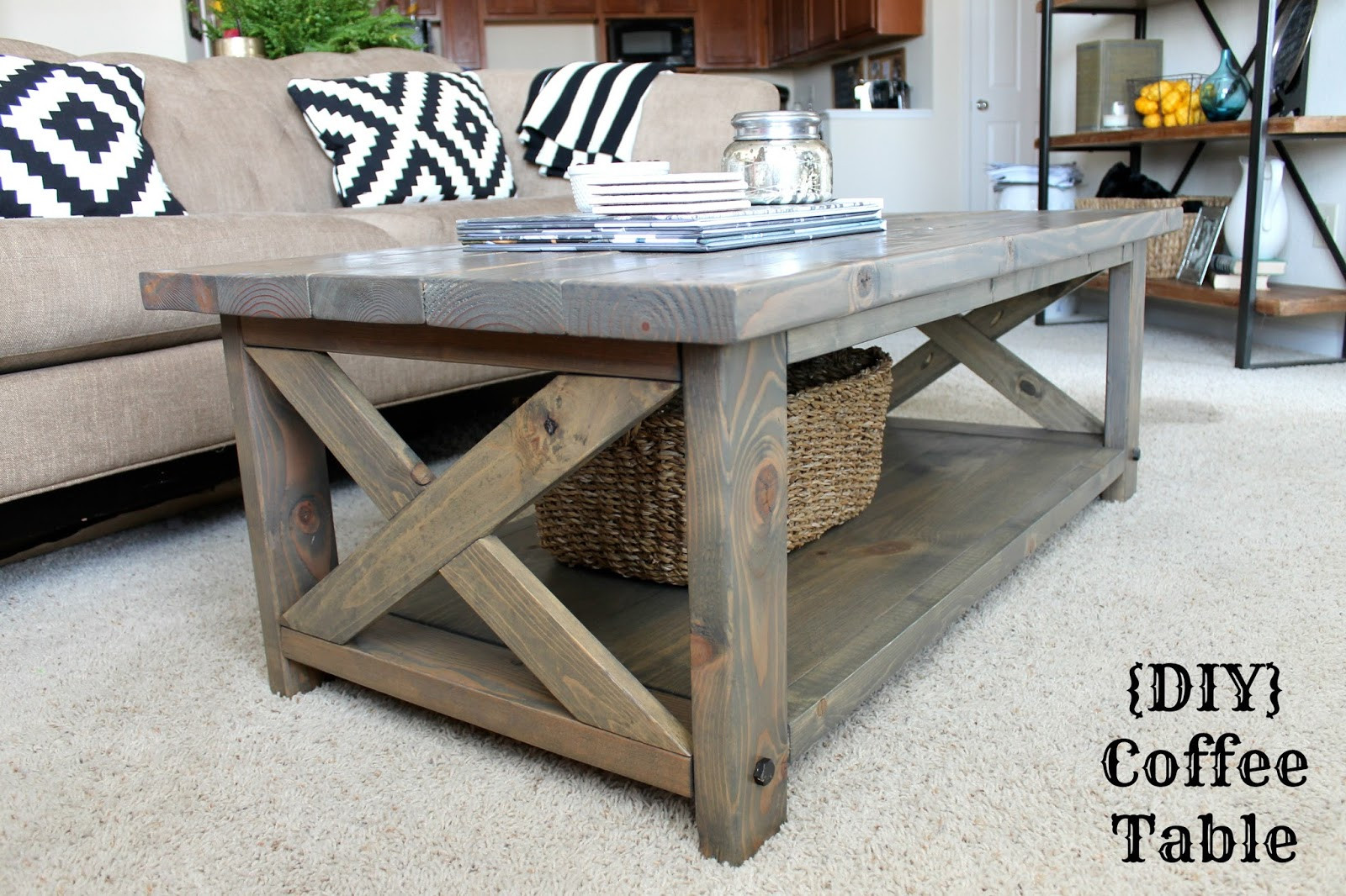 Best ideas about Homemade Coffee Table
. Save or Pin Wonderfully Made Finished DIY Coffee Table Now.