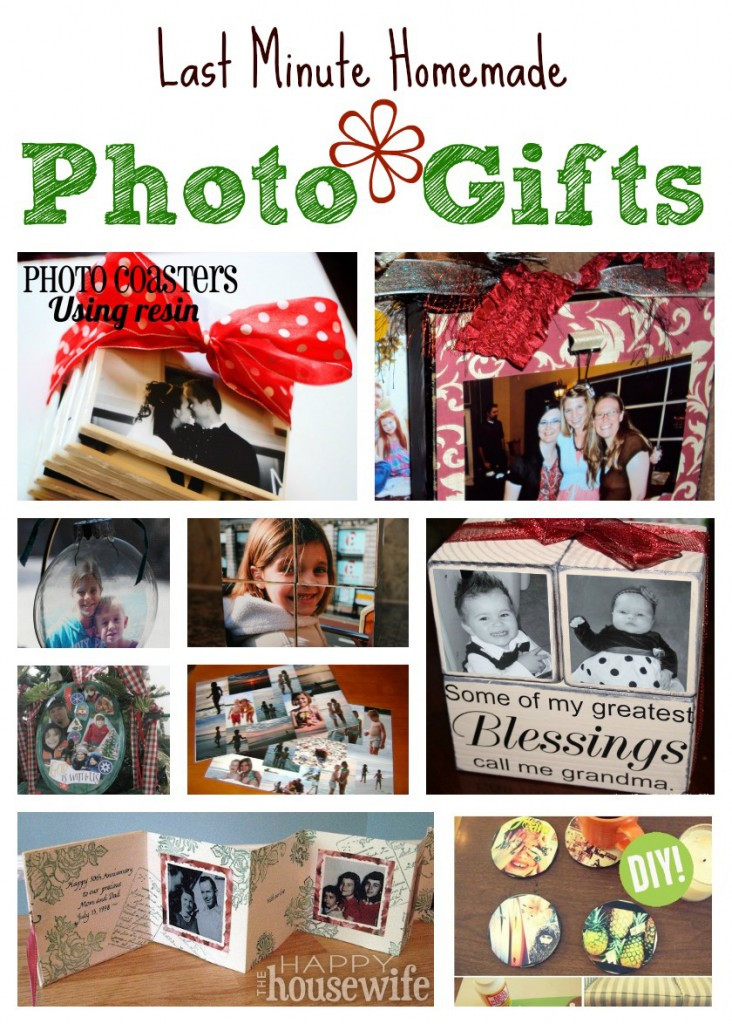 Best ideas about Homemade Photo Gift Ideas
. Save or Pin Last Minute Homemade Gifts The Happy Housewife Now.