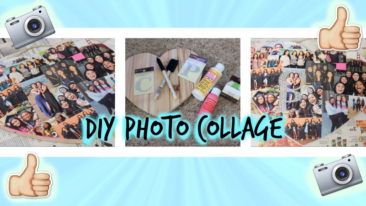 Best ideas about Homemade Photo Gift Ideas
. Save or Pin DIY Collage⎜Perfect Gift For a Friend Now.