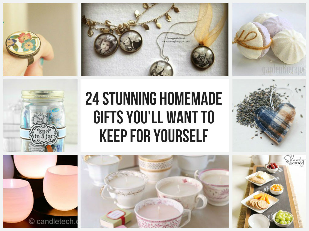 Best ideas about Homemade Photo Gift Ideas
. Save or Pin 24 Stunning Homemade Gifts You ll Want To Keep For Yourself Now.