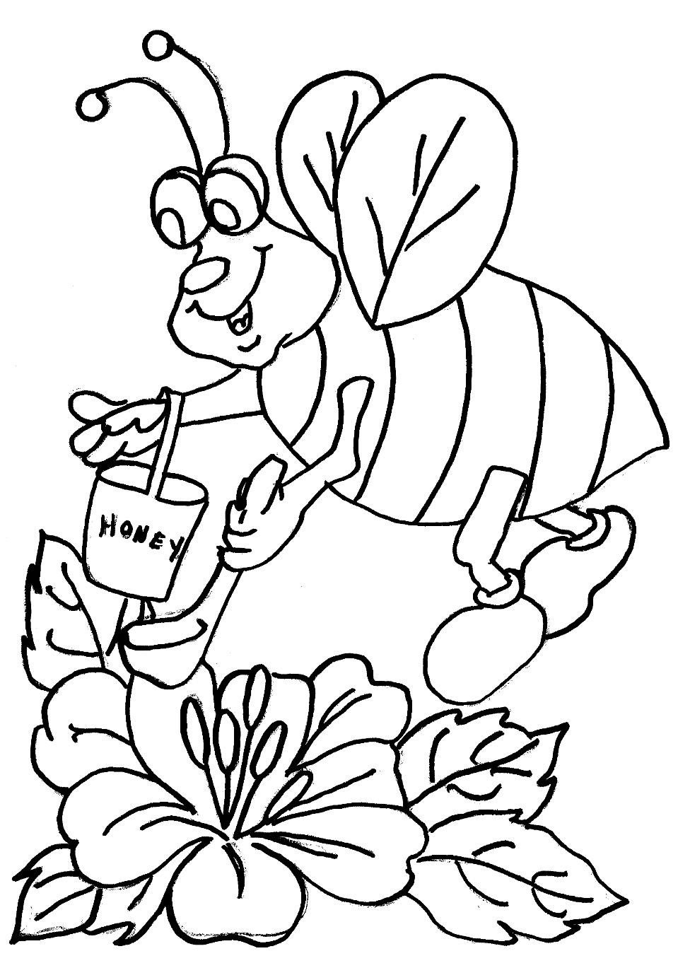 Best ideas about Honey Bee Coloring Pages For Kids
. Save or Pin Free Printable Bee Coloring Pages For Kids Now.