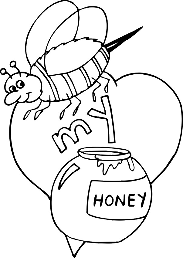 Best ideas about Honey Bee Coloring Pages For Kids
. Save or Pin Honey Bee Coloring Page Coloring Home Now.