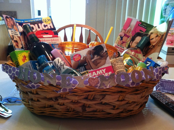 Best ideas about Honeymoon Gift Ideas
. Save or Pin Honeymoon Gift Basket What I ve tried Now.