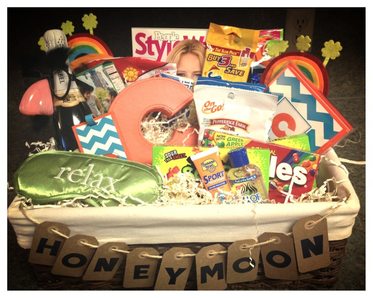 Best ideas about Honeymoon Gift Ideas
. Save or Pin Honeymoon basket I made Now.