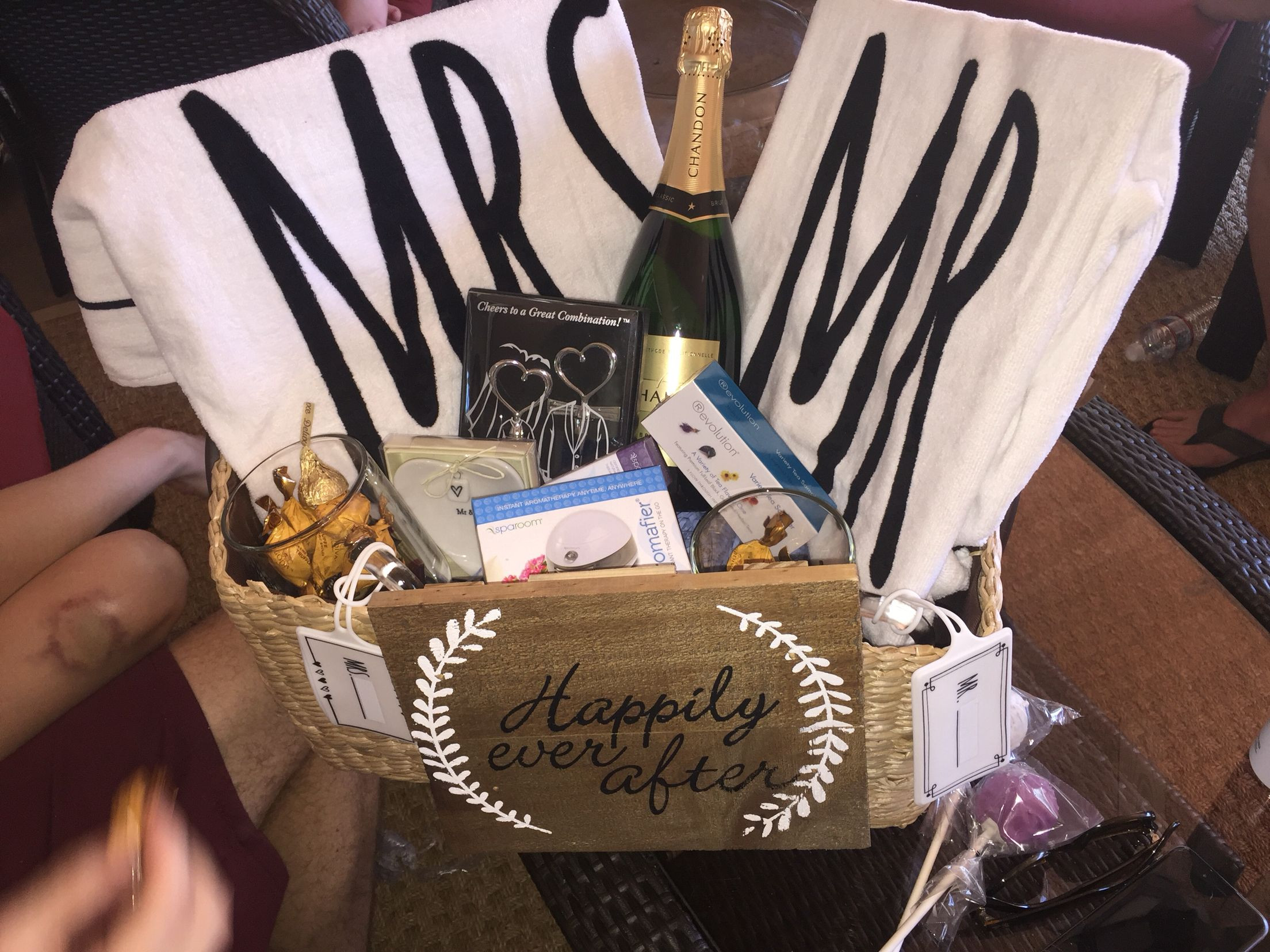 Best ideas about Honeymoon Gift Ideas
. Save or Pin Honeymoon t basket for my sister Personalized it with Now.