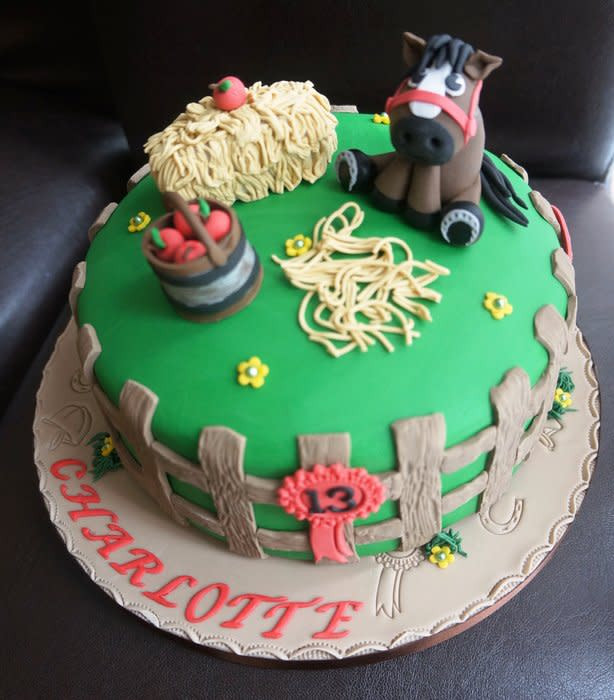 Best ideas about Horse Birthday Cake
. Save or Pin Horse Themed Birthday Cake cake by Gills Cupcake Corner Now.
