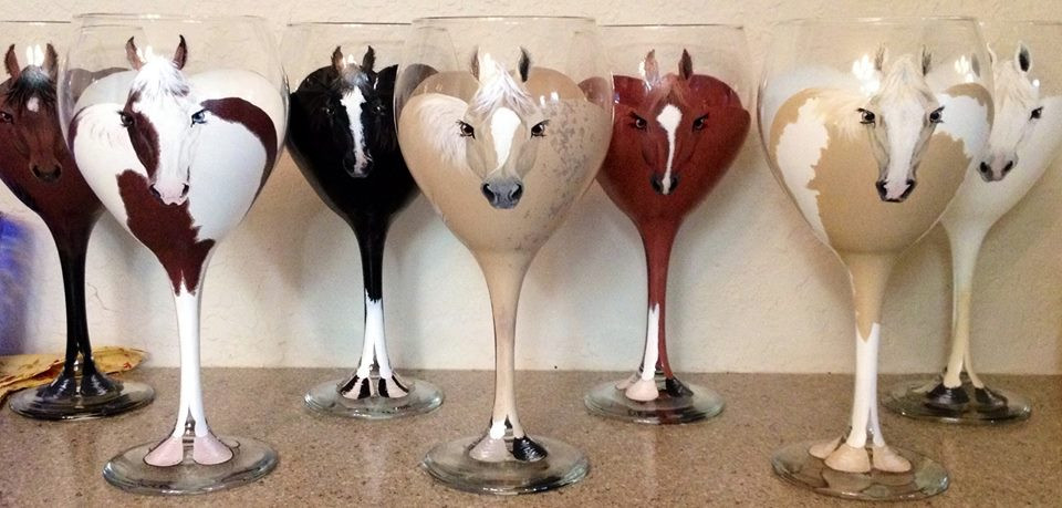 Best ideas about Horse Gift Ideas
. Save or Pin Womit kann man auf Glas malen Pferde Farbe acryl Now.