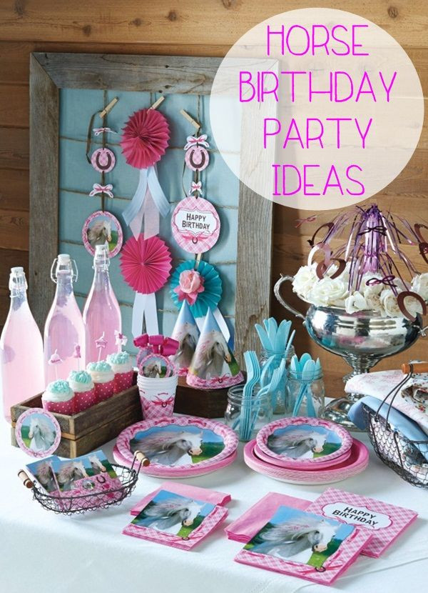 Best ideas about Horse Themed Birthday Party
. Save or Pin Best 25 Horse birthday parties ideas on Pinterest Now.