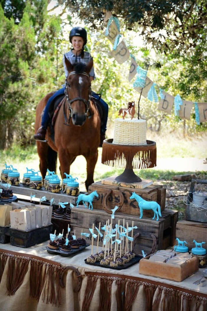 Best ideas about Horse Themed Birthday Party
. Save or Pin Kara s Party Ideas Rustic Horse Birthday Party Now.
