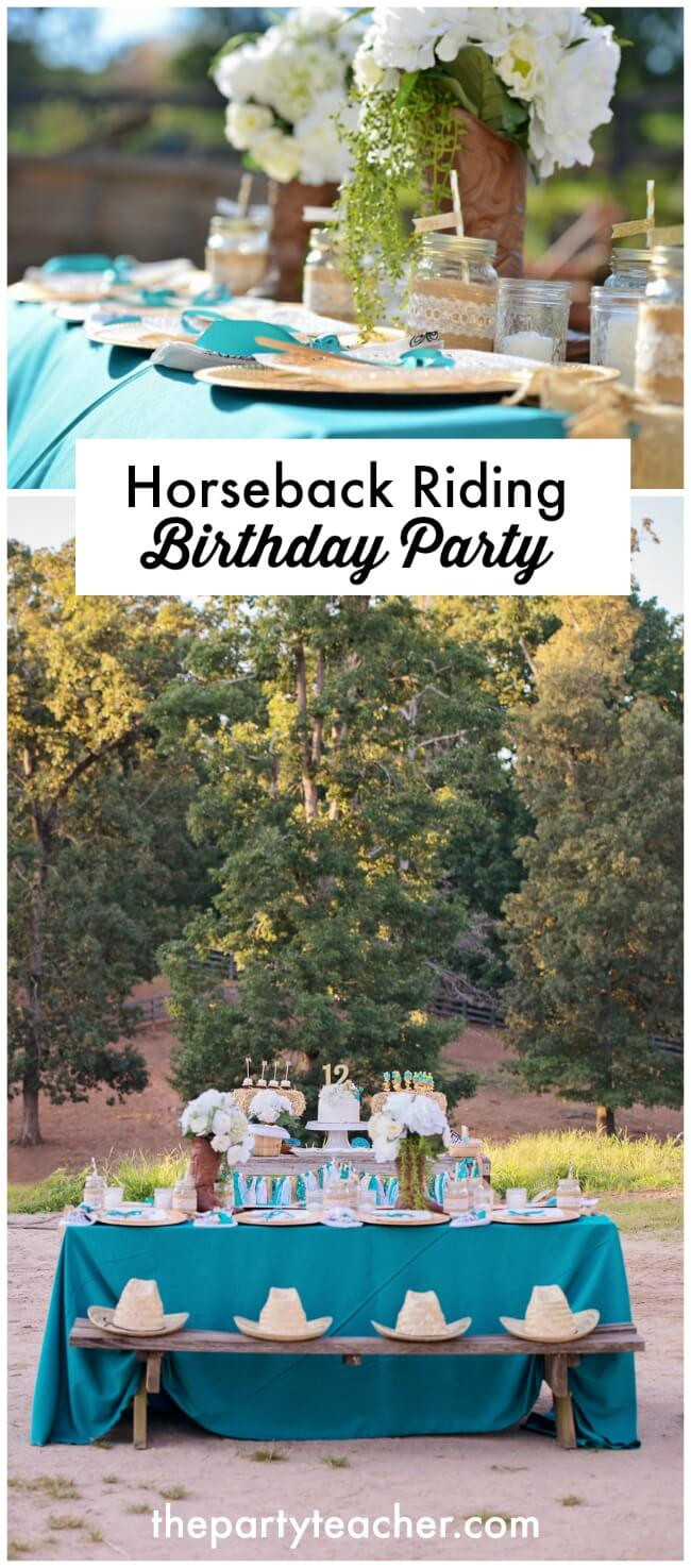 Best ideas about Horseback Riding Birthday Party
. Save or Pin My Parties Horseback Riding Party The Party Teacher Now.