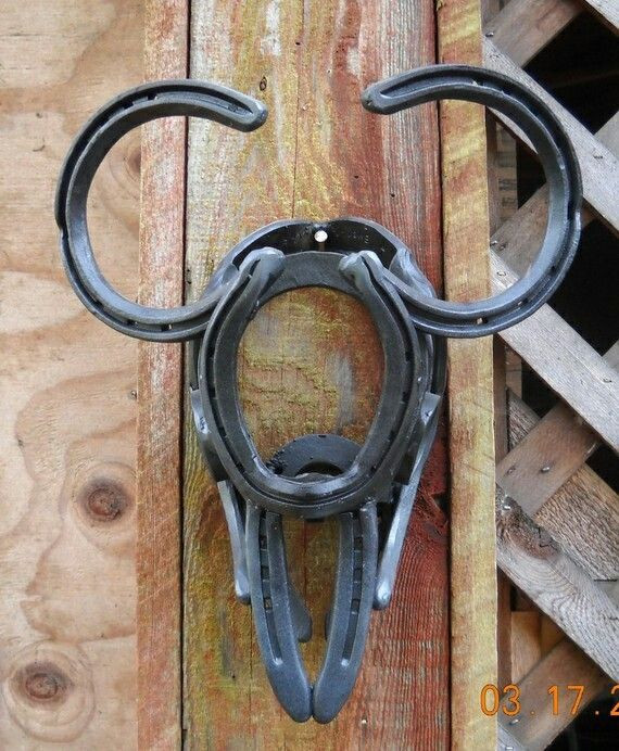 Best ideas about Horseshoe Craft Ideas
. Save or Pin Skull head made of horseshoes Now.