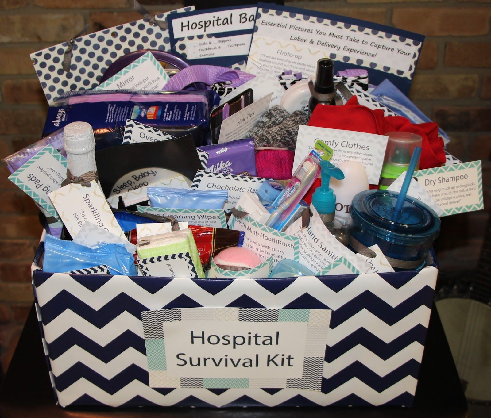 Best ideas about Hospital Gift Ideas For Men
. Save or Pin Hospital survival kit for a new Mom Description from Now.