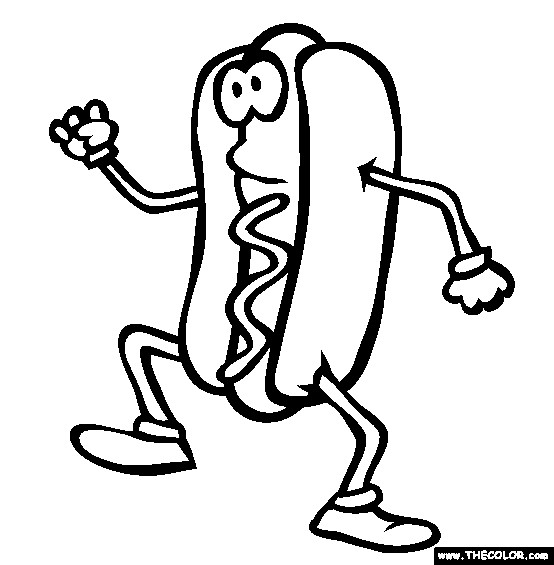 Best ideas about Hot Dogs Coloring Pages
. Save or Pin Free line Coloring Pages TheColor Now.
