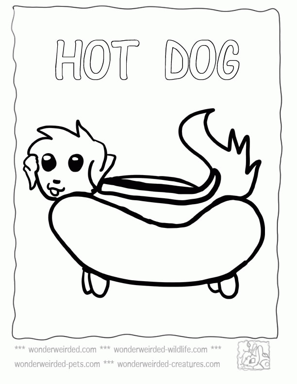 Best ideas about Hot Dogs Coloring Pages
. Save or Pin Hot Dog Coloring Pages Coloring Home Now.