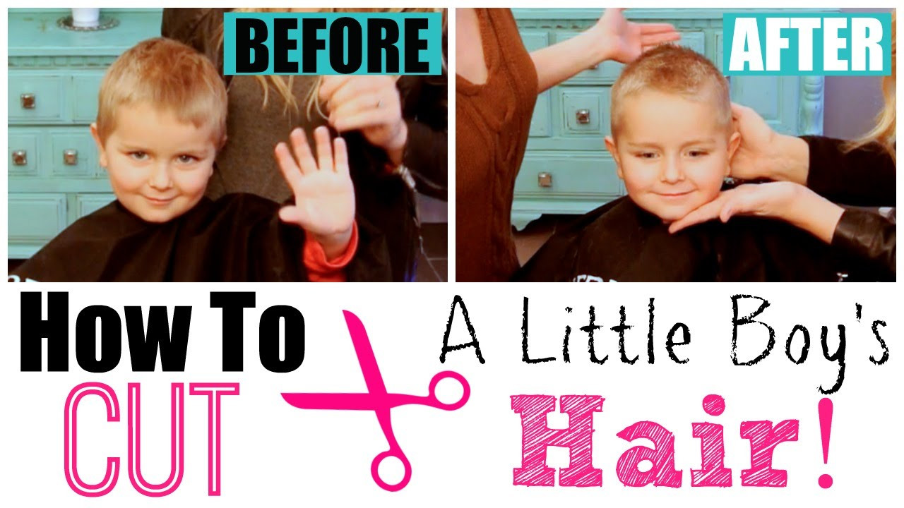 Best ideas about How To Cut Boys Hair
. Save or Pin How to Cut Little Boy’s Hair with Clippers & Scissors Now.