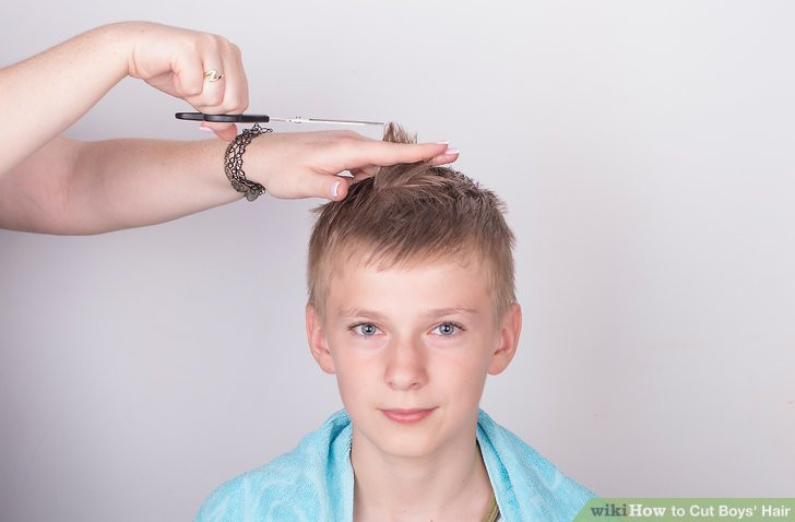 Best ideas about How To Cut Boys Hair With Scissors
. Save or Pin 3 Ways to Cut Boys Hair wikiHow Now.