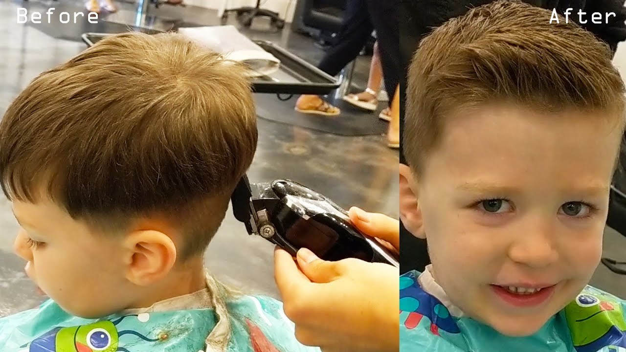 Best ideas about How To Cut Boys Hair With Scissors
. Save or Pin How to Cut Little Boys Hair with Clippers & Scissors Now.