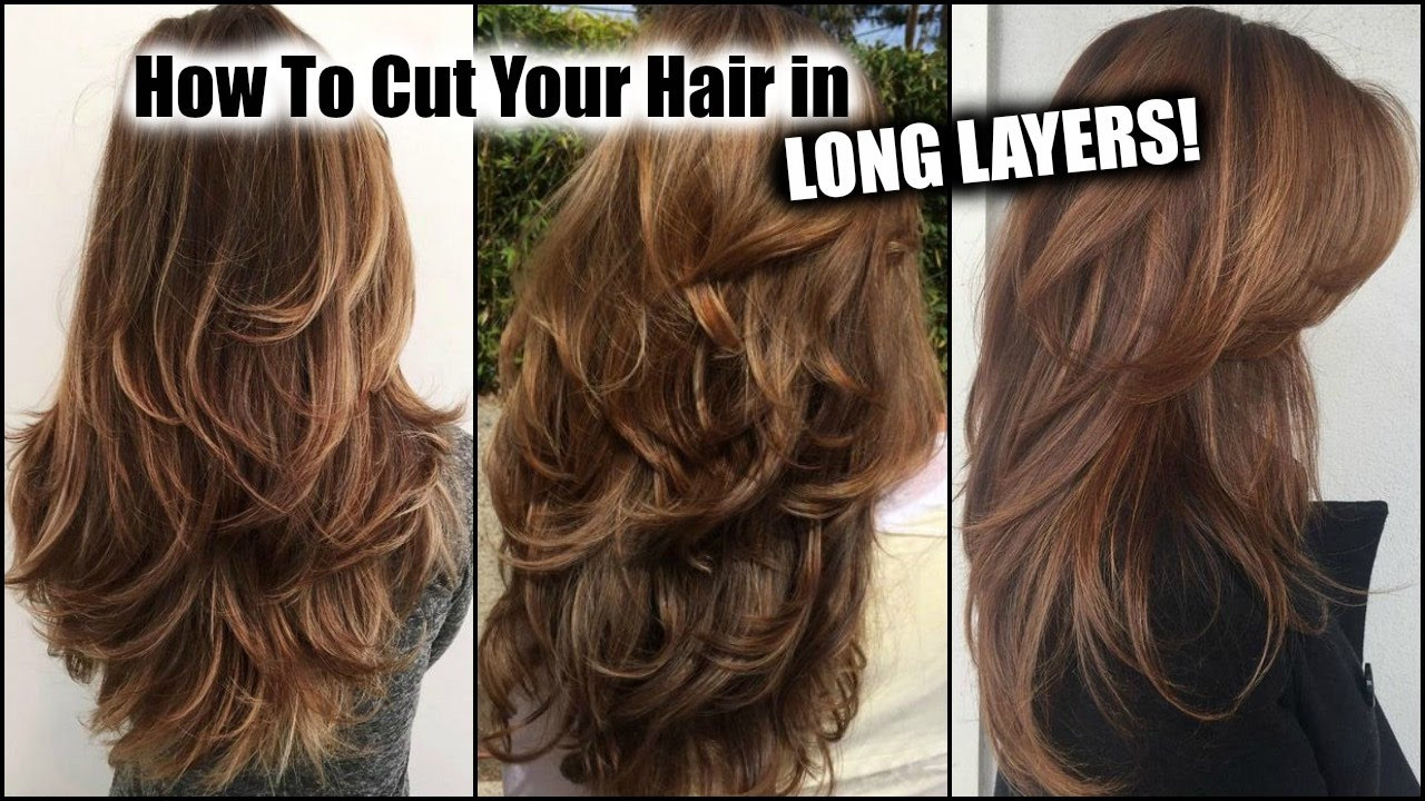 Best ideas about How To Cut Layers In Curly Hair
. Save or Pin HOW I CUT MY HAIR AT HOME IN LONG LAYERS │ Long Layered Now.