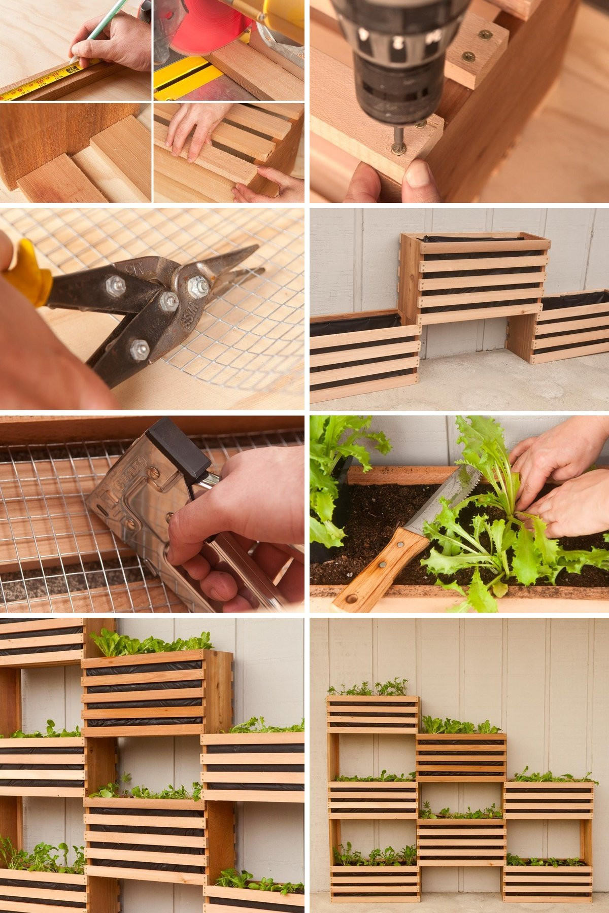 Best ideas about How To DIY
. Save or Pin DIY Vertical Garden For Small Spaces Now.