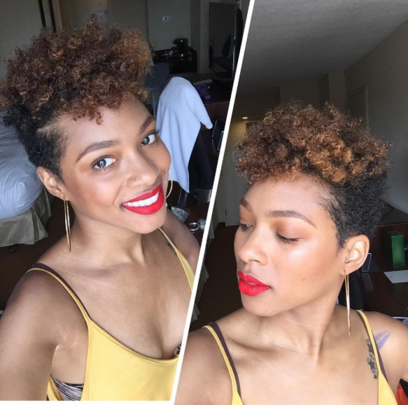 Best ideas about How To Do A Tapered Cut On Natural Hair
. Save or Pin Short Tapered Cut for Natural Hair Before and After Now.