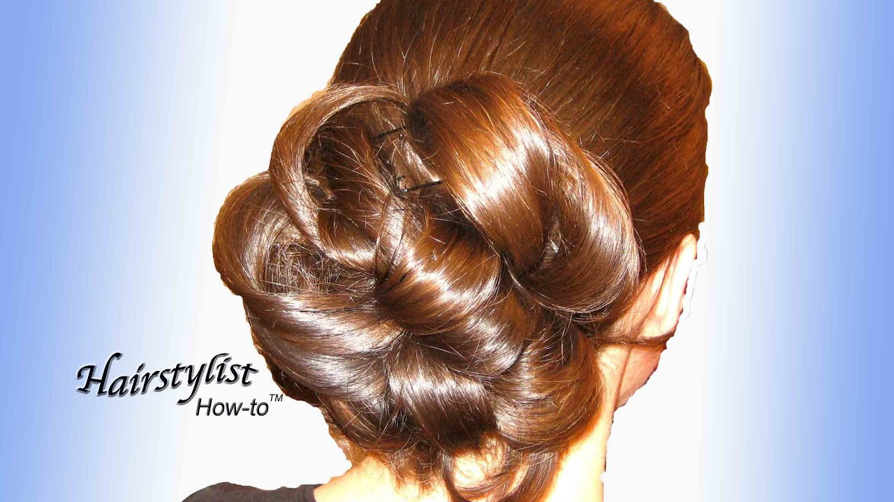 Best ideas about How To Do Updo Hairstyles
. Save or Pin How To Do A Low Updo Hairstyle Long Hair With Wedding Now.