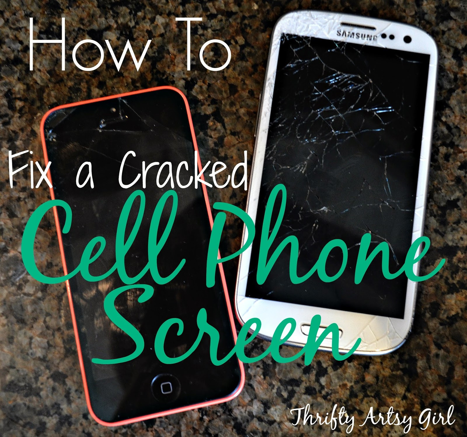 Best ideas about How To Fix A Cracked Phone Screen DIY
. Save or Pin Thrifty Artsy Girl Oops I did it again How to Fix Your Now.