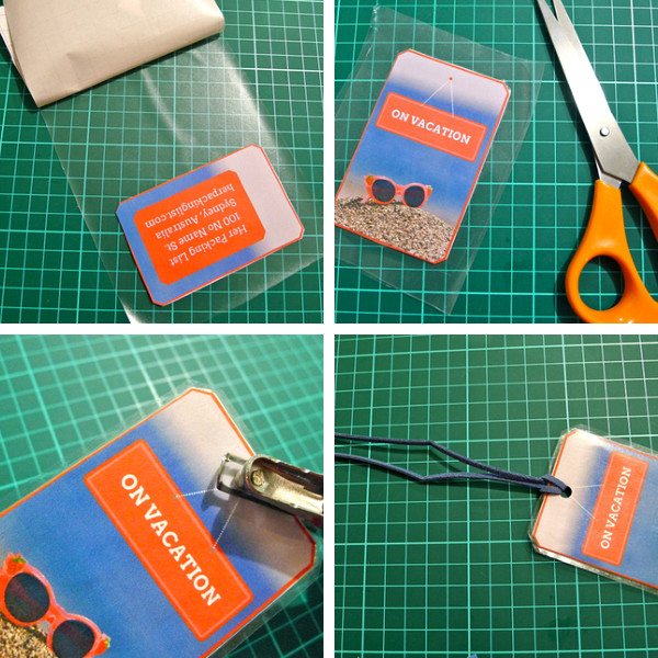 Best ideas about How To Laminate Paper DIY
. Save or Pin DIY Luggage Tag Tutorials 3 Fun Ways to Mark Your Bags Now.