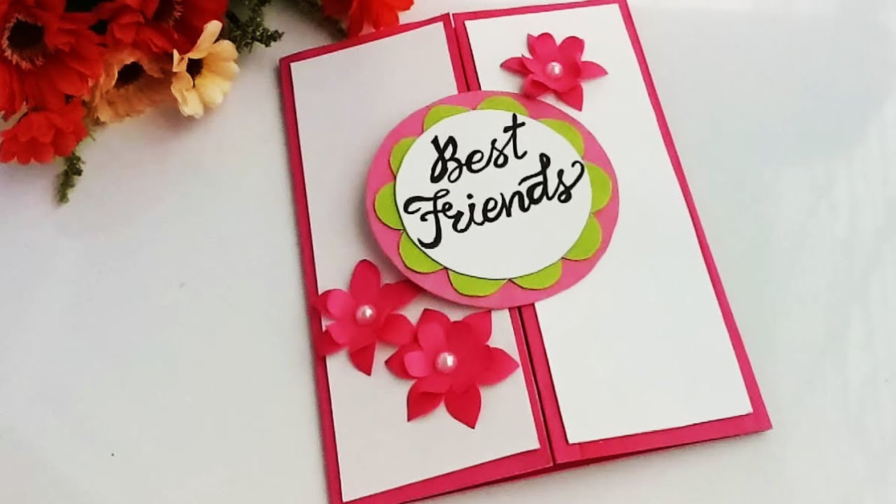 Best ideas about How To Make A Birthday Card
. Save or Pin How to make Special Card For Best Friend DIY Gift Idea Now.