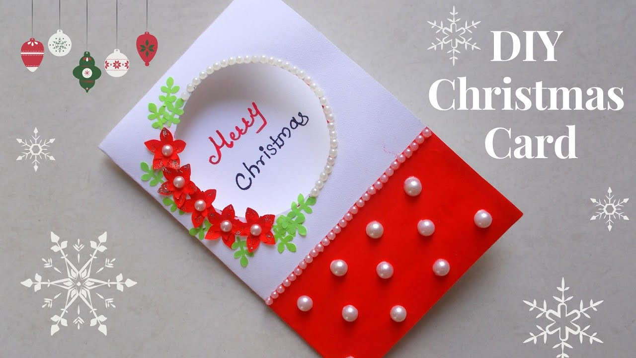 Best ideas about How To Make A Birthday Card
. Save or Pin DIY Christmas Greeting Card How to make Christmas Card Now.