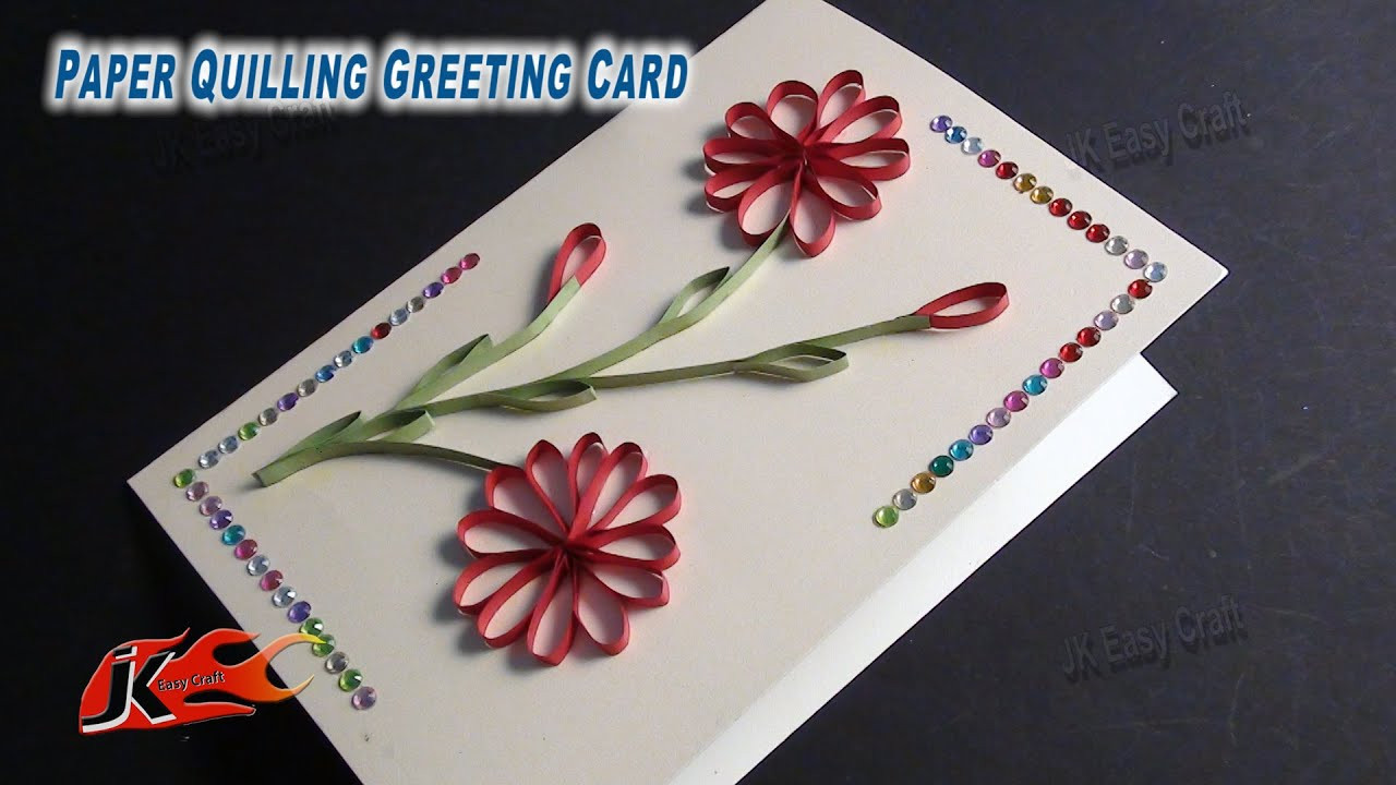 Best ideas about How To Make A Birthday Card
. Save or Pin DIY Easy Paper Quilling Greeting Card without Tool Now.