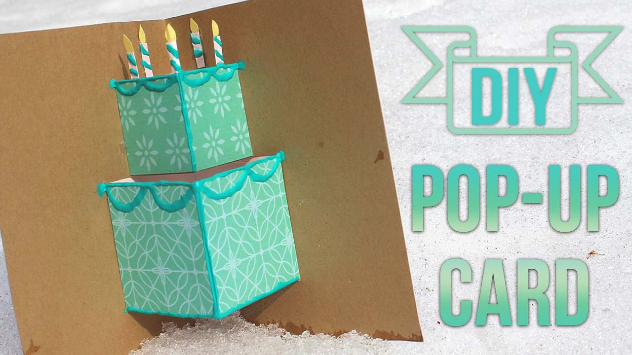 Best ideas about How To Make A Popup Birthday Card
. Save or Pin How To Make A Simple Pop Up Birthday Card 🎂 Now.