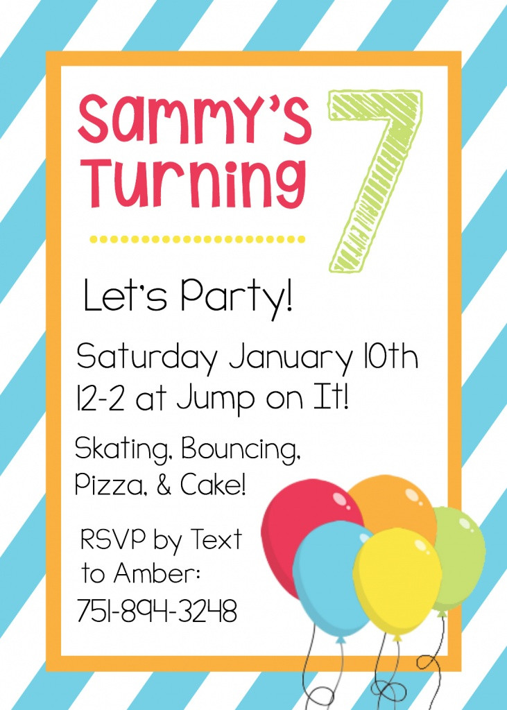 Best ideas about How To Make Birthday Invitations Online
. Save or Pin Free Printable Birthday Invitation Templates Now.