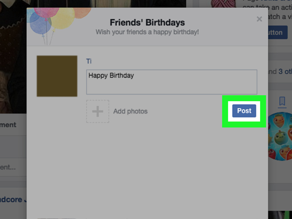 Best ideas about How To Post A Birthday Card On Facebook
. Save or Pin 3 Ways to Create a Birthday Card on wikiHow Now.