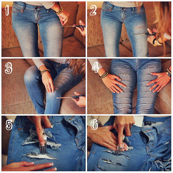 Best ideas about How To Rip Jeans DIY
. Save or Pin DIY Ripped Jeans Now.