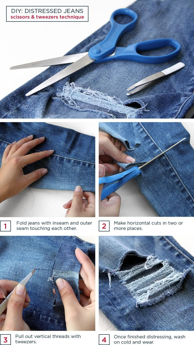 Best ideas about How To Rip Jeans DIY
. Save or Pin 25 best ideas about Altering clothes on Pinterest Now.