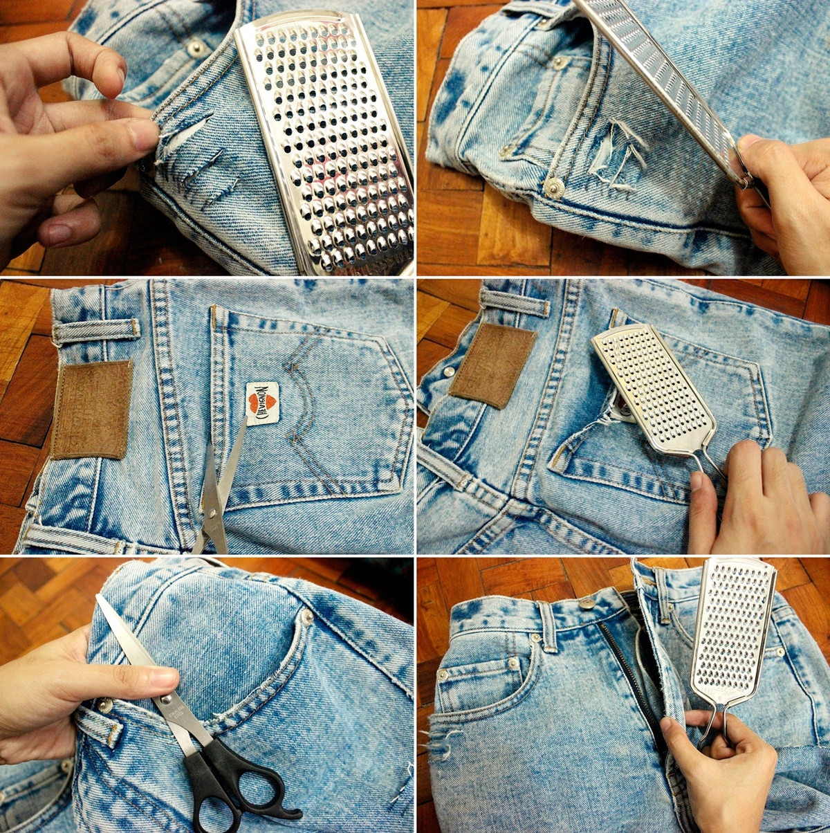 Best ideas about How To Rip Jeans DIY
. Save or Pin DIY DISTRESSED BOYFRIEND JEANS – Lyndsay Picardal Now.