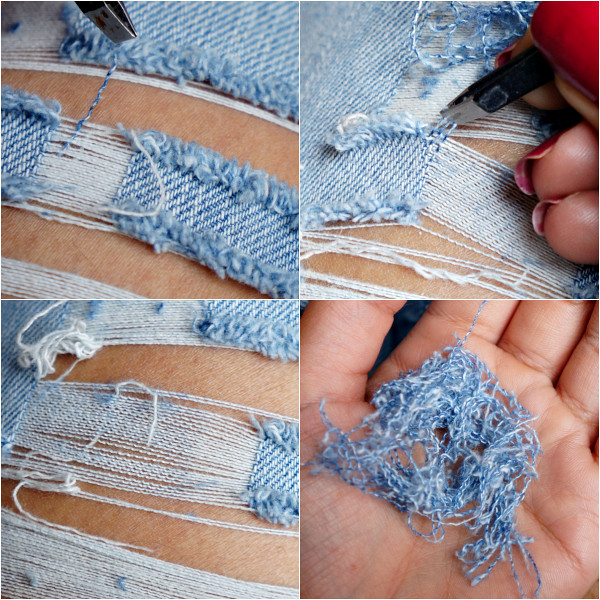 Best ideas about How To Rip Jeans DIY
. Save or Pin DIY Ripped & Destroyed jeans ⋆ Beautylab Now.