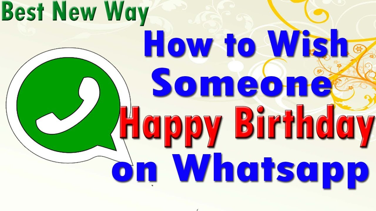 Best ideas about How To Wish Happy Birthday
. Save or Pin How to wish Someone Happy Birthday on Whatsapp Now.