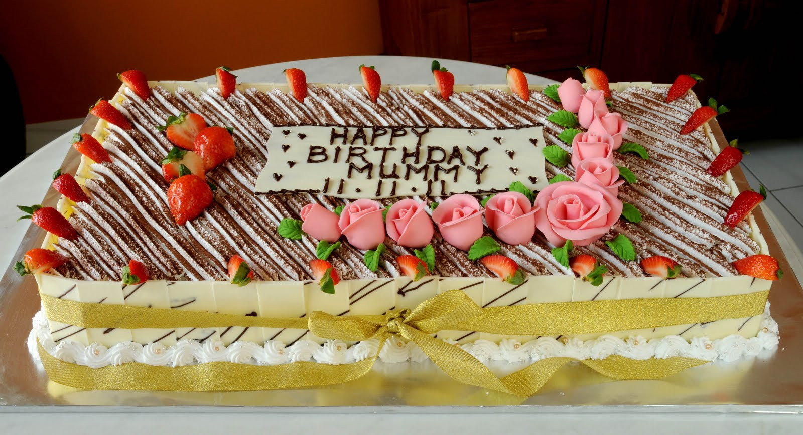 Best ideas about Huge Birthday Cake
. Save or Pin Sweet Indulgence Kuching Big Tiramisu Birthday Cake Now.