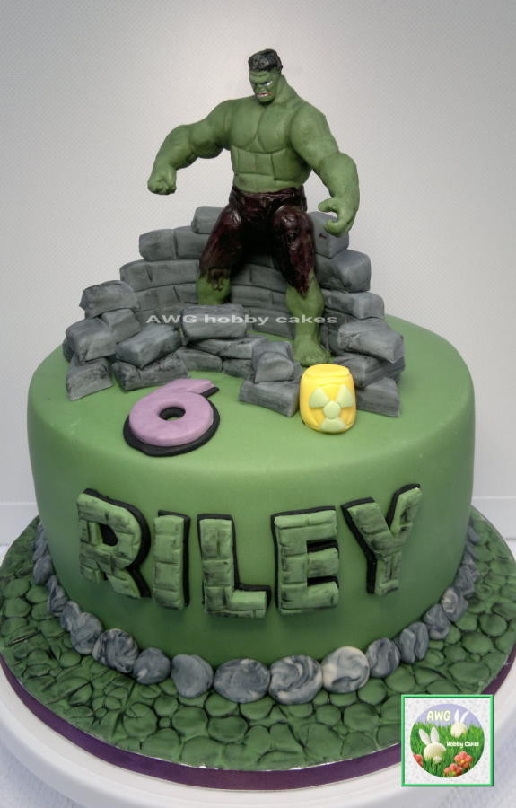 Best ideas about Hulk Birthday Cake
. Save or Pin Incredible Hulk for Riley cake by AWG Hobby Cakes Now.