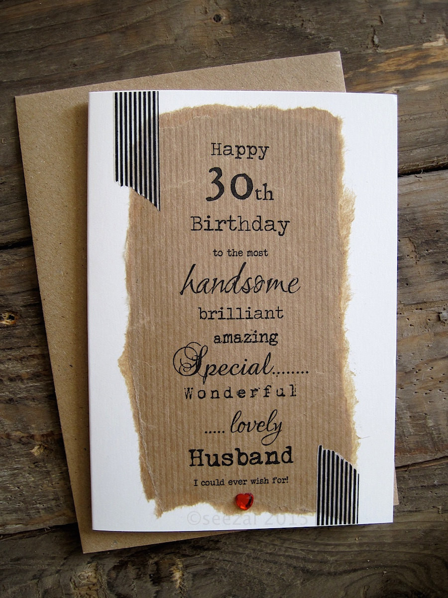 Best ideas about Husband Birthday Card
. Save or Pin 30th 40th 50th Birthday Card for Husband Boyfriend Wife Now.