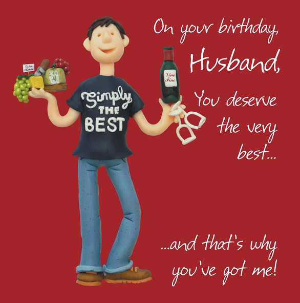 Best ideas about Husband Birthday Card
. Save or Pin Husband Birthday Greeting Card e Lump or Two Now.