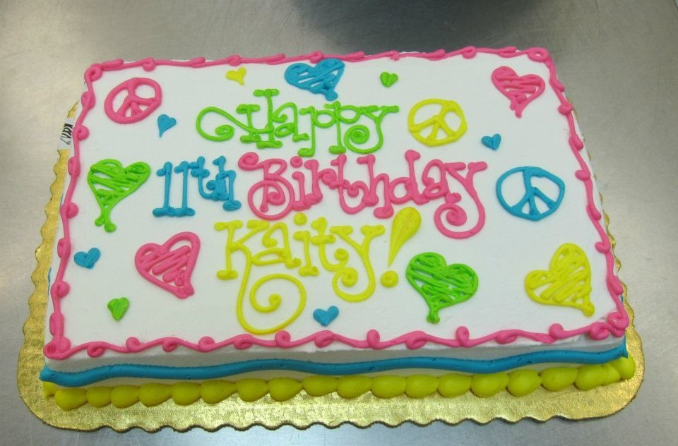 Best ideas about Hy Vee Birthday Cake
. Save or Pin Peace and Love Birthday Cake LS1 Hy Vee bday Now.