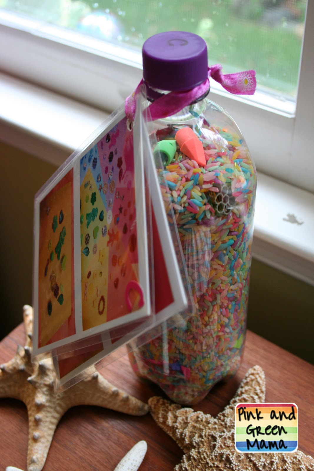 Best ideas about I Spy DIY
. Save or Pin Pink and Green Mama Rainbow Rice Eye Spy Bottle Now.