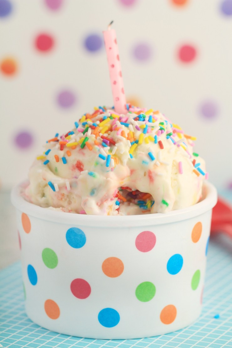 Best ideas about Ice Cream Birthday Cake
. Save or Pin No Churn Birthday Cake Ice Cream Frugal Mom Eh Now.